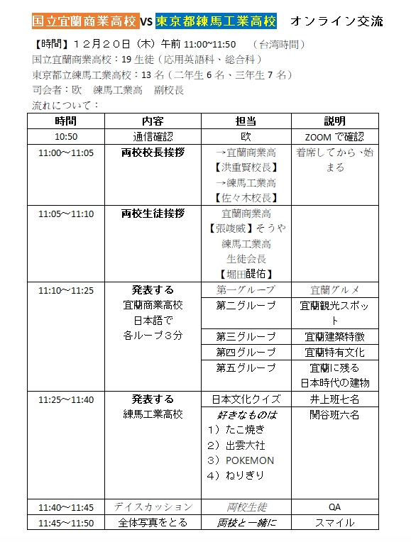 1111220時程表(日文)